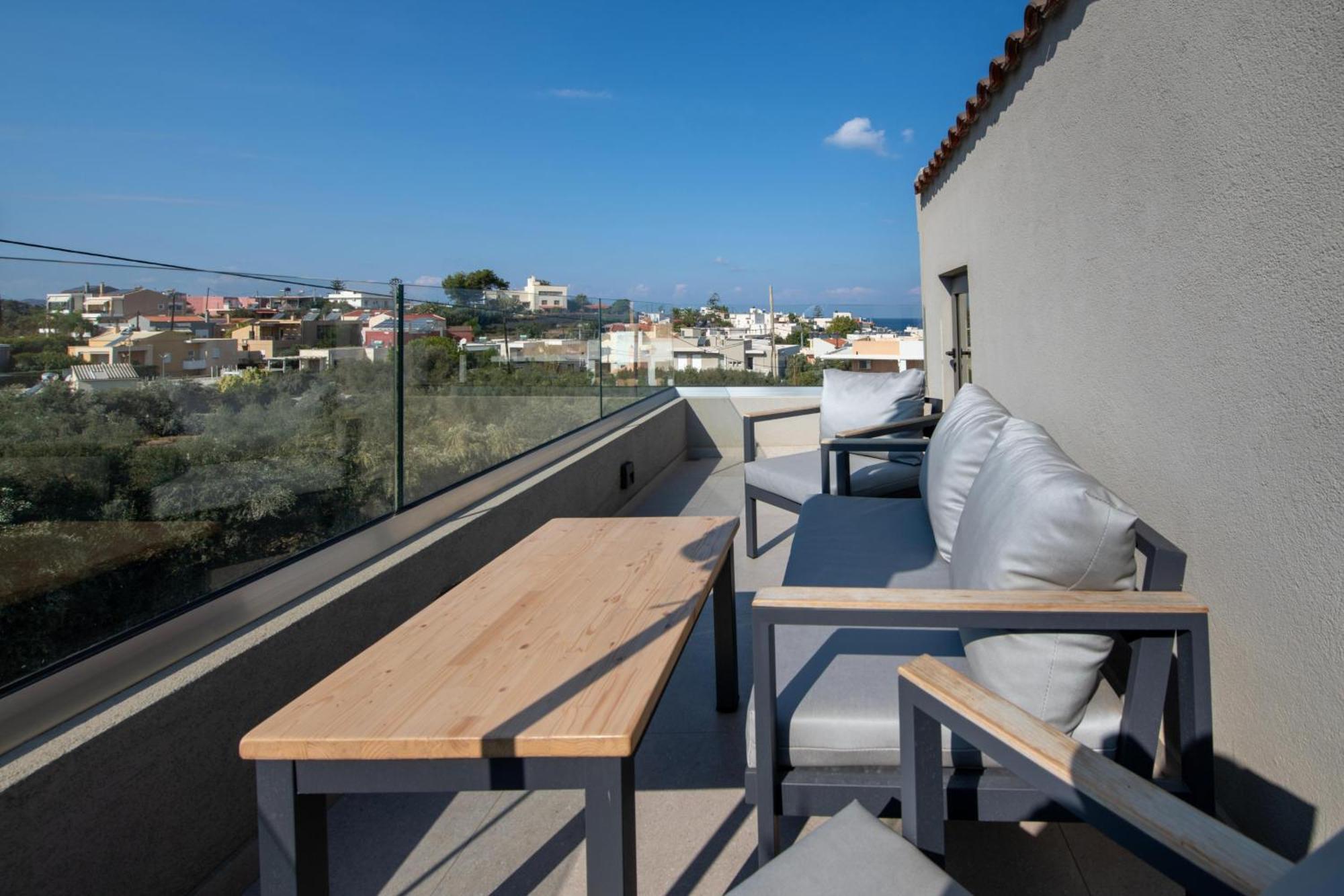 Ferienwohnung Eleanthi Modern Living Galatás Exterior foto